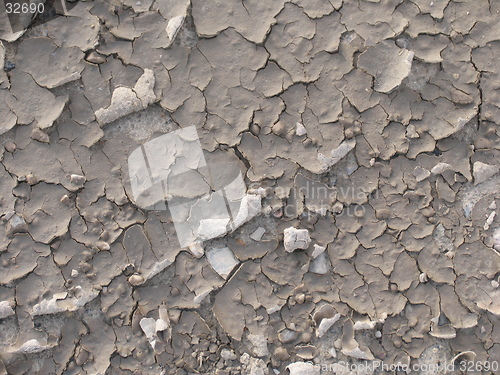 Image of Peeling mud