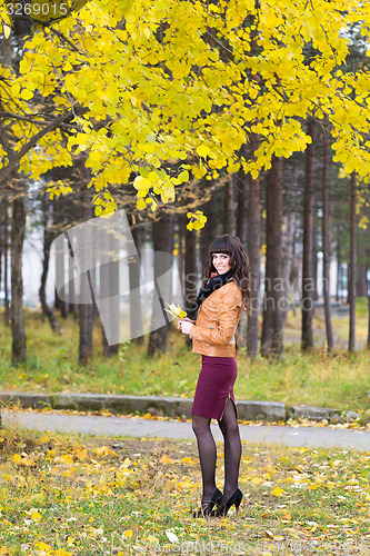 Image of Happy young woman - Stock Image