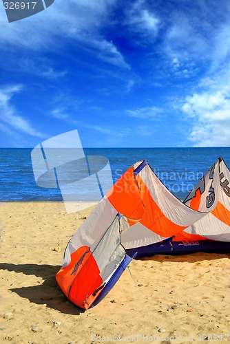 Image of Kite surfing