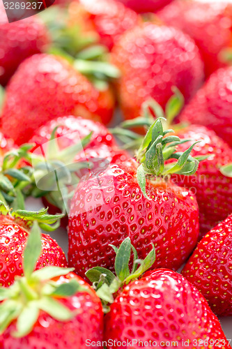 Image of Ripe strawberry.