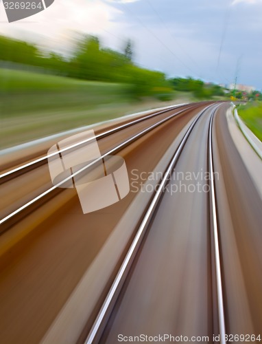 Image of Rails blur