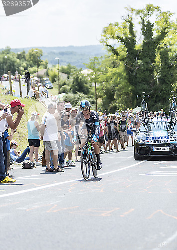 Image of The Cyclist Vasili Kiryienka - Tour de France 2014