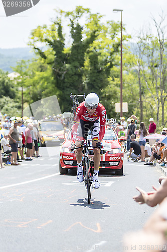 Image of The Cyclist Lars Bak - Tour de France 2014