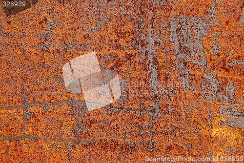 Image of Rusty metal background