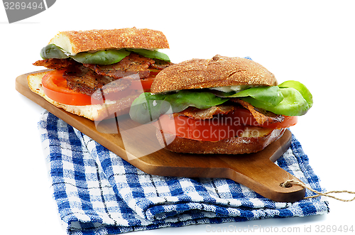 Image of Ciabatta Bacon Sandwiches