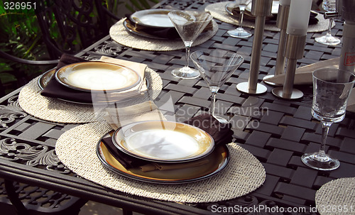 Image of Table setting