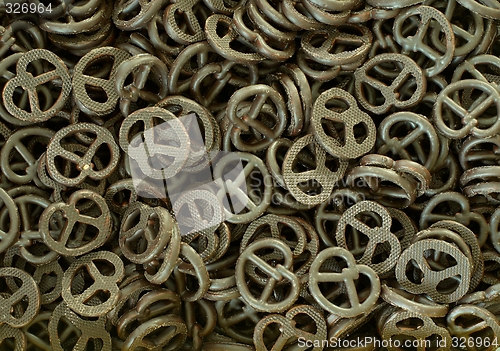 Image of Small pretzles in chocolate