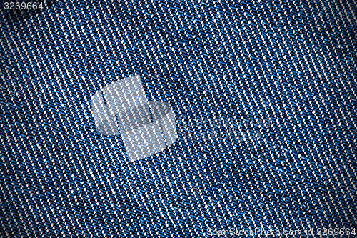 Image of natural clean denim