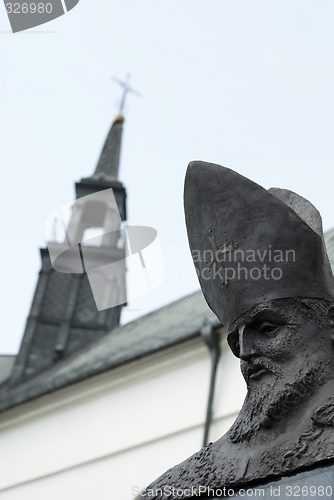 Image of Bishop sculpture