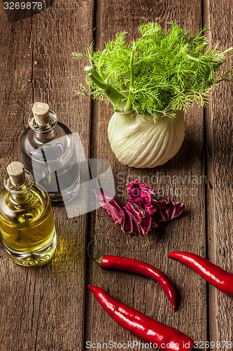 Image of fresh fennel full of vitamins and fibers