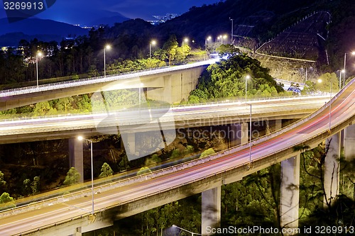 Image of Evening traffic.