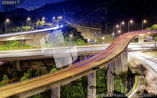 Image of Evening traffic.