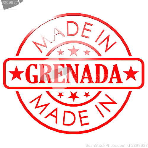 Image of Made in Grenada red seal