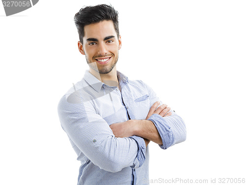 Image of Happy handsome young man