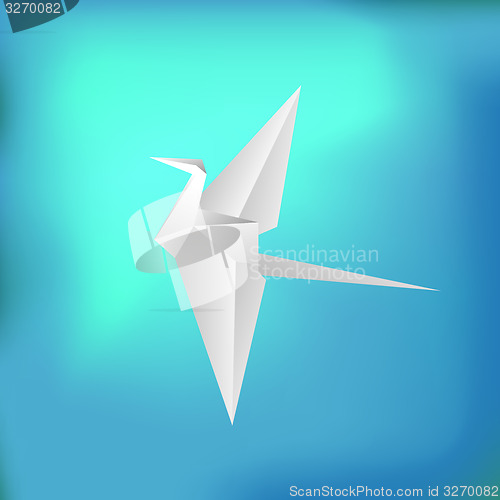 Image of Flying Paper Bird