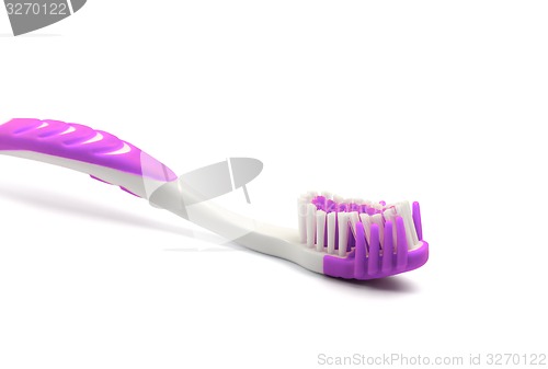 Image of Toothbrush on white background