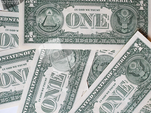 Image of Dollar notes 1 Dollar