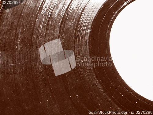 Image of Retro look Scratched record