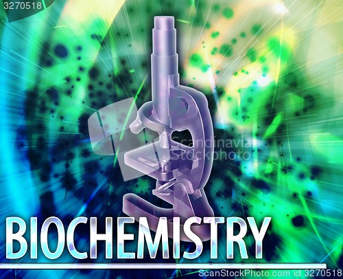 Image of Biochemistry Abstract concept digital illustration