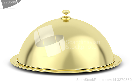 Image of Gold cloche