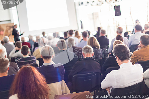 Image of Audience in the lecture hall.