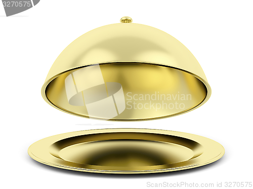 Image of Gold cloche