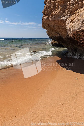 Image of Panorama of the beach at reef, Sharm el Sheikh, Egypt