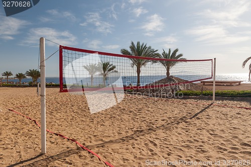 Image of Beach at the luxury hotel, Sharm el Sheikh, Egypt