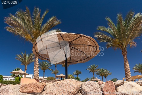 Image of Beach at the luxury hotel, Sharm el Sheikh, Egypt