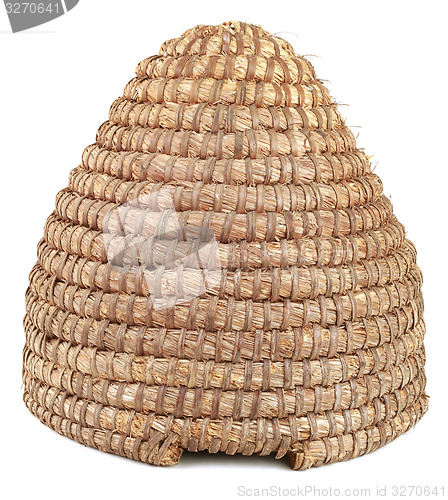 Image of Straw Bee Hive