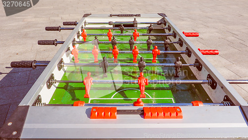 Image of Retro look Table football