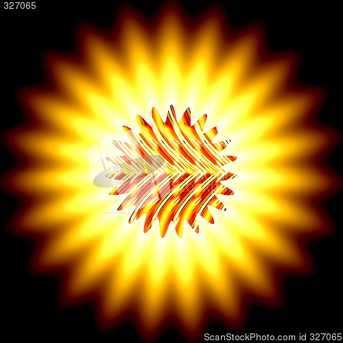 Image of Abstract 3d background