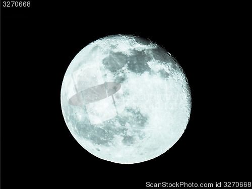 Image of Full moon HDR