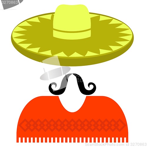 Image of Hat Mustache