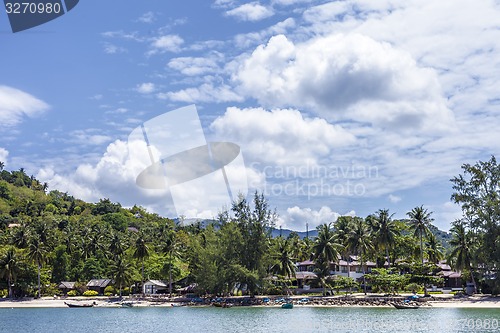 Image of Tropical white sand virgin beach