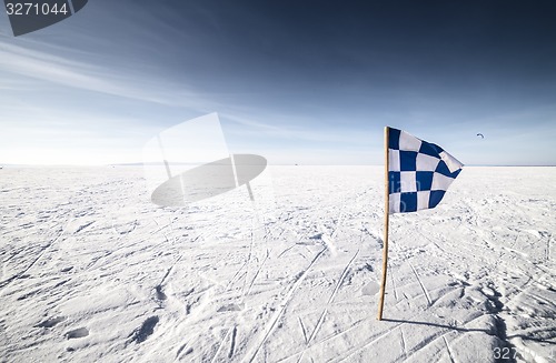 Image of Checkered Flag Finish Line