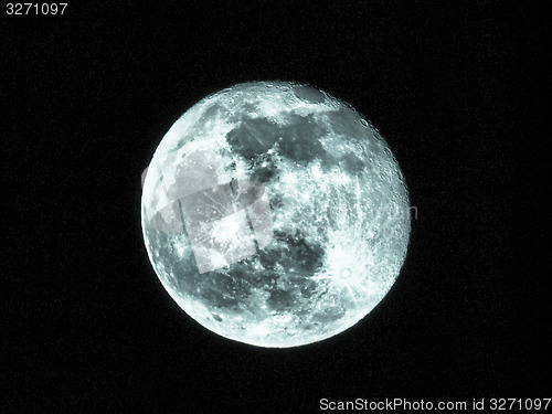 Image of Full moon HDR