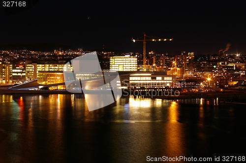 Image of The new opera house in Oslo