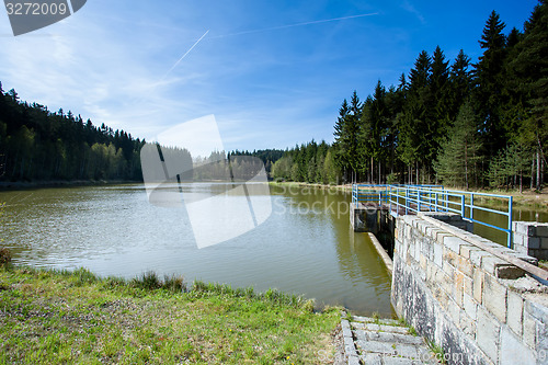 Image of small water reservoir