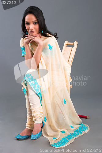 Image of Indian Embroidered Women's Apparel