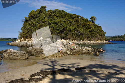 Image of people in kisimamy bay