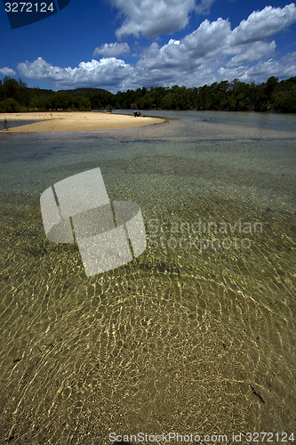 Image of coastline and lagoon