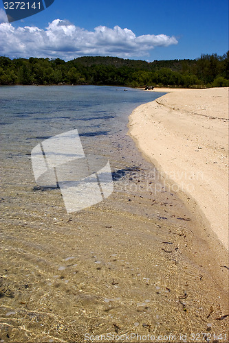 Image of nosy mamoko  lagoon and coastline