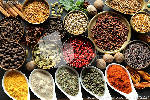 Image of Aromatic spices.