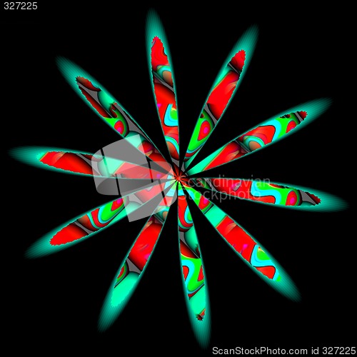 Image of Abstract 3d background