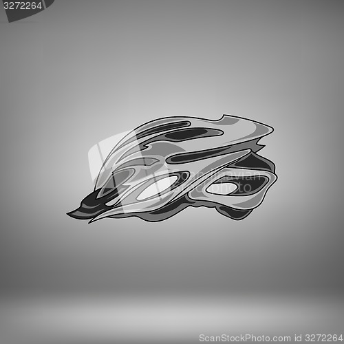 Image of Grey Bike Helmet