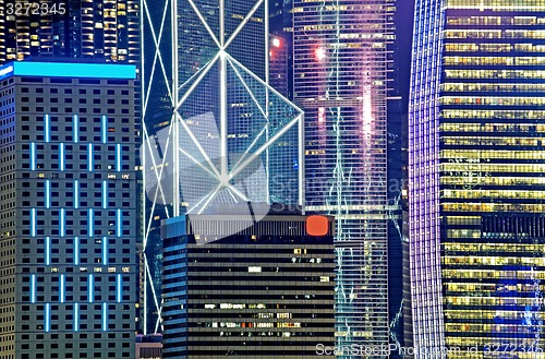 Image of Hong Kong at night