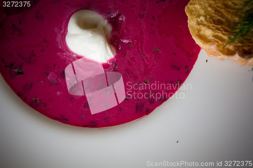 Image of Cold summer Beets soup