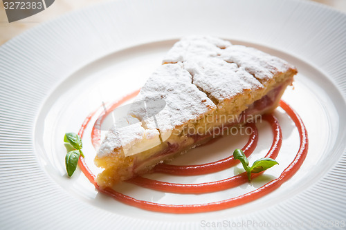 Image of Rhubarb cake