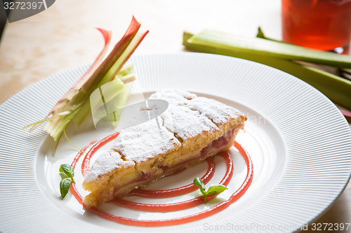 Image of Rhubarb cake